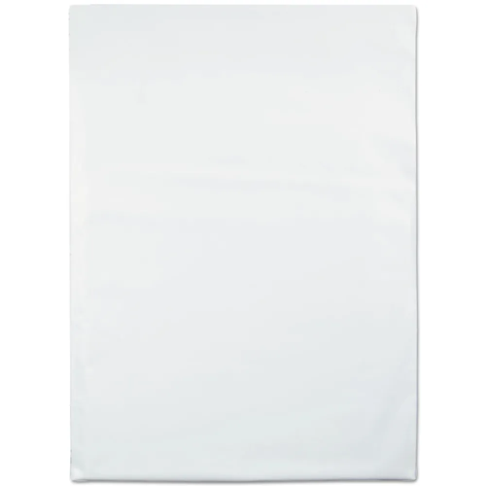 Redi-Strip 14 in. x 19 in. No. 6 Square Flap Adhesive Closure Poly Mailer - White (100/Box) Mailing, Packing & Shipping