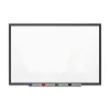 Hot 72 in. x 48 in. Classic Series Porcelain Magnetic Dry Erase Board - White Surface, Black Aluminum Frame Office Presentation Supplies