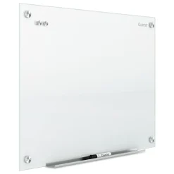 Best 24 in. x 18 in. Infinity Magnetic Glass Marker Board - White Surface Office Presentation Supplies