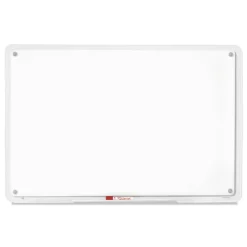 New 36 in. x 23 in. iQ Total Erase Board - White/Clear Frame Office Presentation Supplies