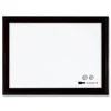 Sale 23 x 17 Home Decor Magnetic Dry Erase Board - White Surface/Black Wood Frame Office Presentation Supplies