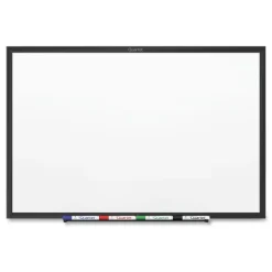 Outlet Classic Series Nano-Clean Dry Erase Board, 24 X 18, Black Aluminum Frame Office Presentation Supplies