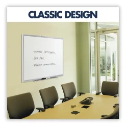 Outlet Classic Series Nano-Clean Dry Erase Board, 24 X 18, Black Aluminum Frame Office Presentation Supplies