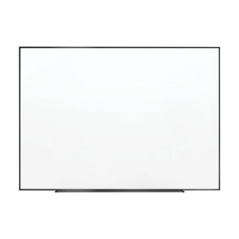 Online Fusion Nano-Clean 96 in. x 48 in. Magnetic Whiteboard - White/Silver Office Presentation Supplies