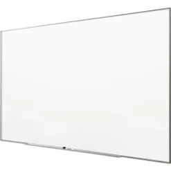 Online Fusion Nano-Clean 96 in. x 48 in. Magnetic Whiteboard - White/Silver Office Presentation Supplies