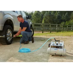 1 HP 1.6 Gallon Oil-Free Hotdog Air Compressor Air Compressors