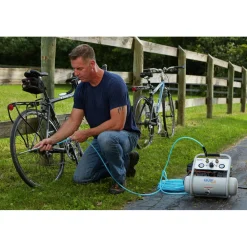 1 HP 1.6 Gallon Oil-Free Hotdog Air Compressor Air Compressors