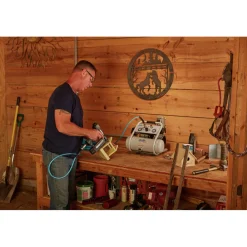 1 HP 1.6 Gallon Oil-Free Hotdog Air Compressor Air Compressors