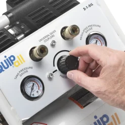 1 HP 1.6 Gallon Oil-Free Hotdog Air Compressor Air Compressors