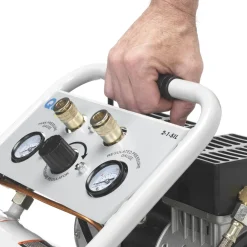 1 HP 1.6 Gallon Oil-Free Hotdog Air Compressor Air Compressors