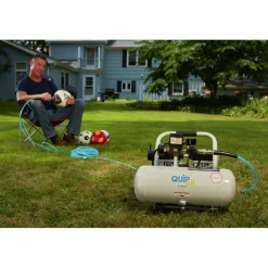 Discount 1 HP 2 Gallon Oil-Free Hotdog Air Compressor Air Compressors