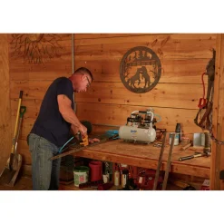 Discount 1 HP 2 Gallon Oil-Free Hotdog Air Compressor Air Compressors