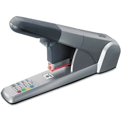 Hot 80-Sheet Capacity Heavy-Duty Cartridge Stapler - Silver Office Staplers & Punches