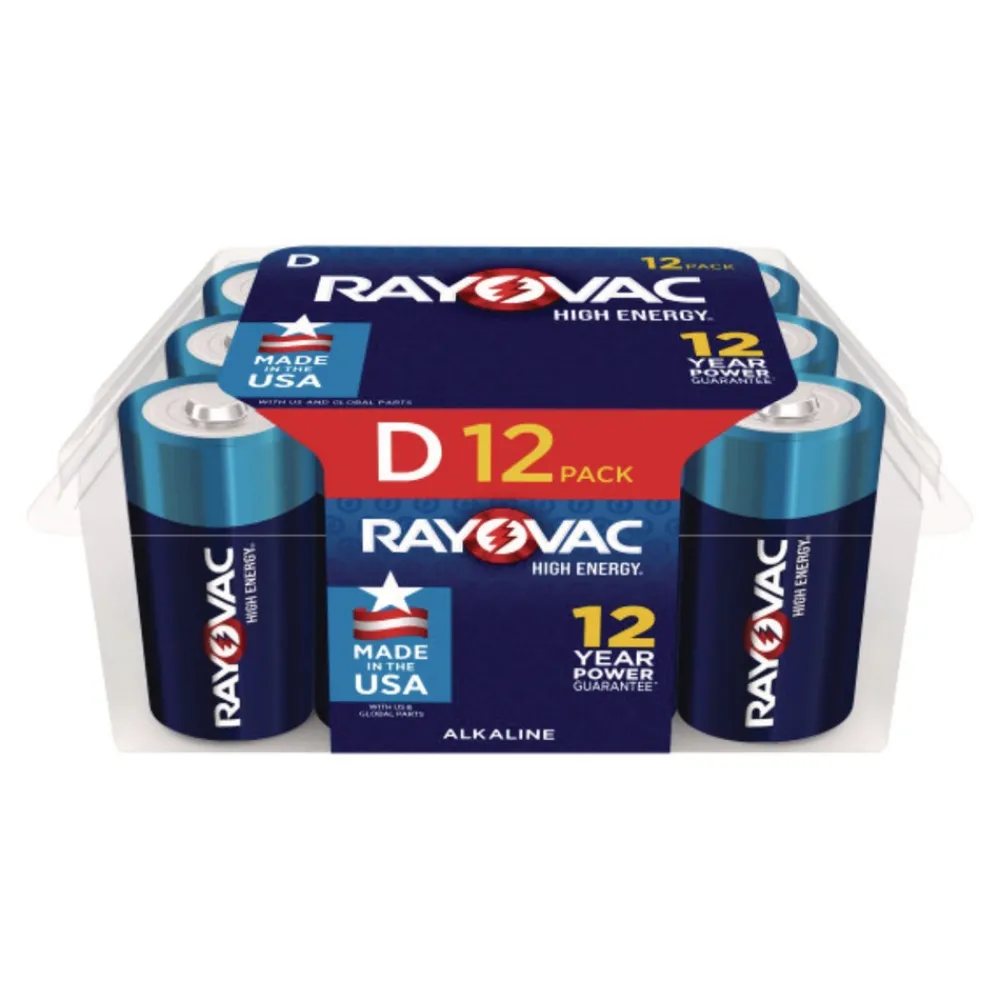 Discount Alkaline D Batteries (12/Pack) Office Electronics & Batteries