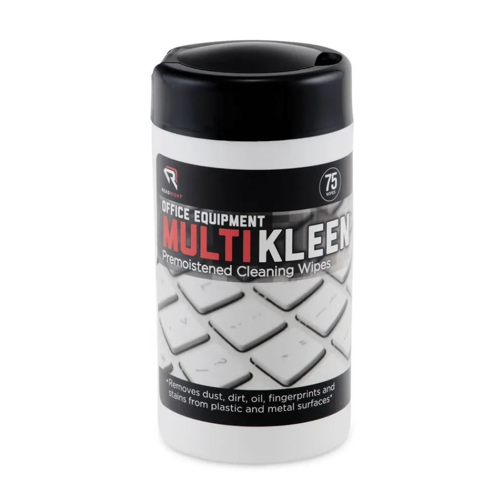 MultiKleen 5.44 in. x 6.38 in. Office Equipment Cloth Wet Wipes Cleaning & Janitorial Supplies