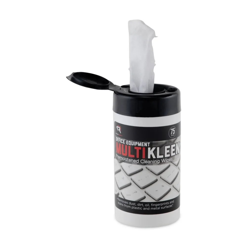 MultiKleen 5.44 in. x 6.38 in. Office Equipment Cloth Wet Wipes Cleaning & Janitorial Supplies