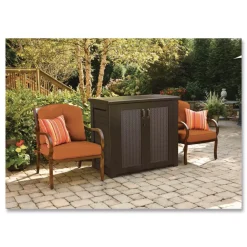 Online Bridgeport Storage Cabinet 16.44 cu ft 4 ft x 2 ft x 3 ft Black Oak Office Furniture & Lighting