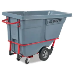 Outlet 0.5 cu yd BRUTE DURATILT Frame Tilt Truck Standard Duty 850 lb Capacity Gray Cleaning & Janitorial Supplies