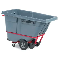 Outlet 0.5 cu yd BRUTE DURATILT Frame Tilt Truck Standard Duty 850 lb Capacity Gray Cleaning & Janitorial Supplies