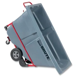 Outlet 0.5 cu yd BRUTE DURATILT Frame Tilt Truck Standard Duty 850 lb Capacity Gray Cleaning & Janitorial Supplies