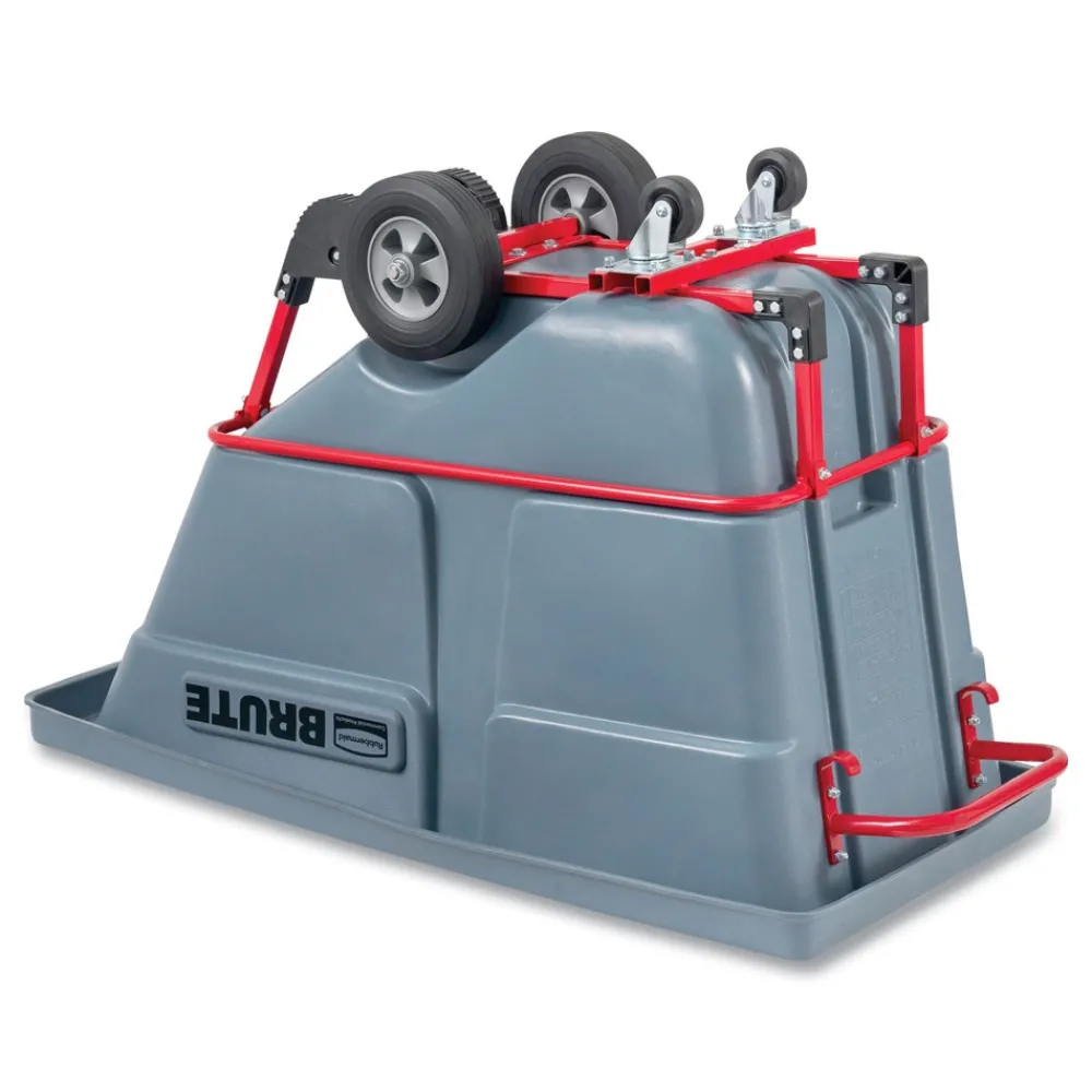 Outlet 0.5 cu yd BRUTE DURATILT Frame Tilt Truck Standard Duty 850 lb Capacity Gray Cleaning & Janitorial Supplies