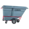 Outlet 1 cu yd BRUTE DURATILT Frame Tilt Truck Standard Duty 1200 lb Capacity Gray Cleaning & Janitorial Supplies