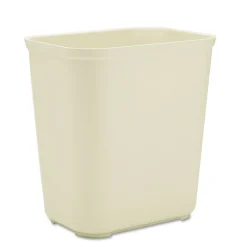 Best 7 gal. Fiberglass Wastebasket - Beige Trash & Waste Bins