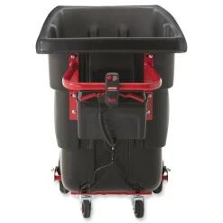 Best 101 gal 850 lb Capacity Plastic Motorized Roto Tilt Truck - Black Trash & Waste Bins