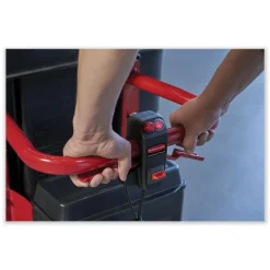 Best 101 gal 850 lb Capacity Plastic Motorized Roto Tilt Truck - Black Trash & Waste Bins