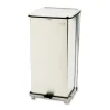 Online 13 gal. Defenders Heavy-Duty Steel Step Can - Stainless Steel Trash & Waste Bins