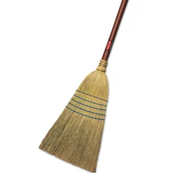 New 38 in. Corn-Fill Broom - Blue Cleaning & Janitorial Supplies