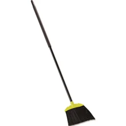 Sale 46 in. Smooth Sweep Angled Broom - Jumbo, Black/Yellow (6/Carton) Cleaning & Janitorial Supplies