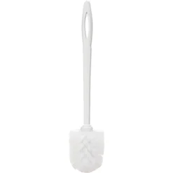 Sale 10 in. Handle Toilet Bowl Brush - White Cleaning & Janitorial Supplies