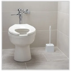 Sale 10 in. Handle Toilet Bowl Brush - White Cleaning & Janitorial Supplies