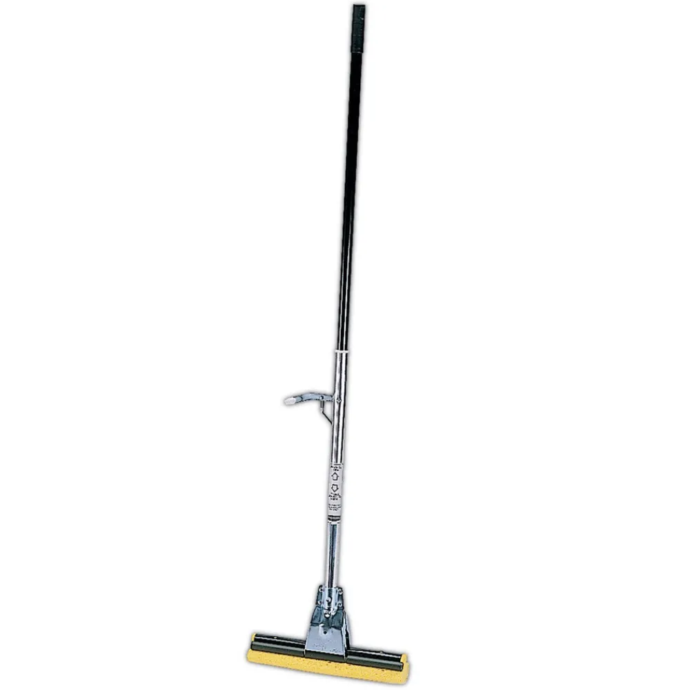 Discount 12 in. Sponge Mop Head Refill for Steel Roller - Yellow Cleaning & Janitorial Supplies