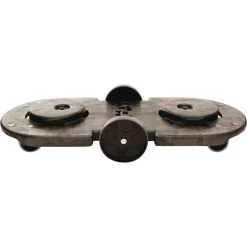 Sale 20.25 in. x 45 in. x 8 in. 300 lbs. Capacity 2-Container Tandem Dolly - Black Hand Trucks & Dollies