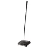 Best 44 in. Handle Brushless Mechanical Sweeper - Black/Yellow Cleaning & Janitorial Supplies