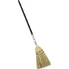 Clearance 38 in. Overall Length Corn Fiber Bristles Corn-Fill Broom - Brown Cleaning & Janitorial Supplies