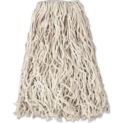 Best 20 oz. 1 in. Band Economy Cut-End Cotton Wet Mop Head - White (12/Carton) Cleaning & Janitorial Supplies