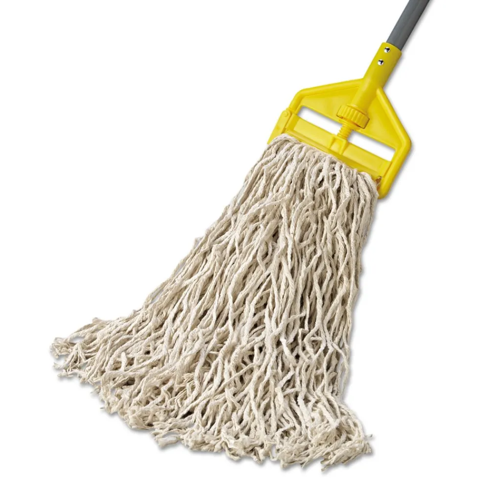 Best 24 oz. 1 in. Band Economy Cut-End Cotton Wet Mop Head - White (12/Carton) Cleaning & Janitorial Supplies