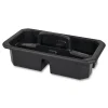 Clearance Cleaning Caddy Compatible with Full-Size and Compact Housekeeping Carts - Black (6/Carton) Cleaning & Janitorial Supplies