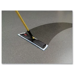 Discount Economy 18 in. Microfiber Wet Mopping Pads - Blue (12/Carton) Cleaning & Janitorial Supplies