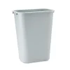 Online 10.25-Gallon Rectangular Deskside Wastebasket - Gray Trash & Waste Bins