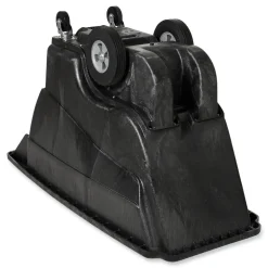 Best 101-Gallon Structural Foam Tilt Truck with 850-lb. Capacity - Black Trash & Waste Bins