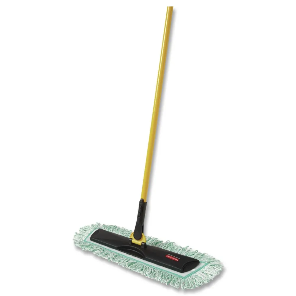 Clearance FGQ55900BK00 HYGEN 18 in. Quick Connect Single-Sided Plastic Wet/Dry Mop Frame - Black Cleaning & Janitorial Supplies