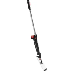 Clearance Pulse 17 in. x 52 in. Microfiber Spray Mop System - Black Cleaning & Janitorial Supplies