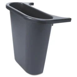 Sale Rectangular Saddle Basket Recycling Bin - Black Trash & Waste Bins