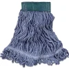 Discount Super Stitch Blend Cotton/Synthetic Mop Head - Medium, Blue (6/Carton) Cleaning & Janitorial Supplies