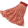 Outlet Super Stitch Large Cotton/Synthetic Blend Mop Heads - Red (6/Carton) Cleaning & Janitorial Supplies