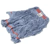 Outlet Swinger Loop 24 oz. Cotton/Synthetic Wet Mop Heads - Large, Blue (6/Carton) Cleaning & Janitorial Supplies